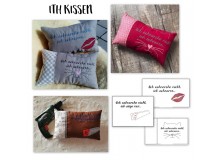 Stickserie ITH - Kissen "Ich schnarche nicht" 3 Motive, 12 Varianten